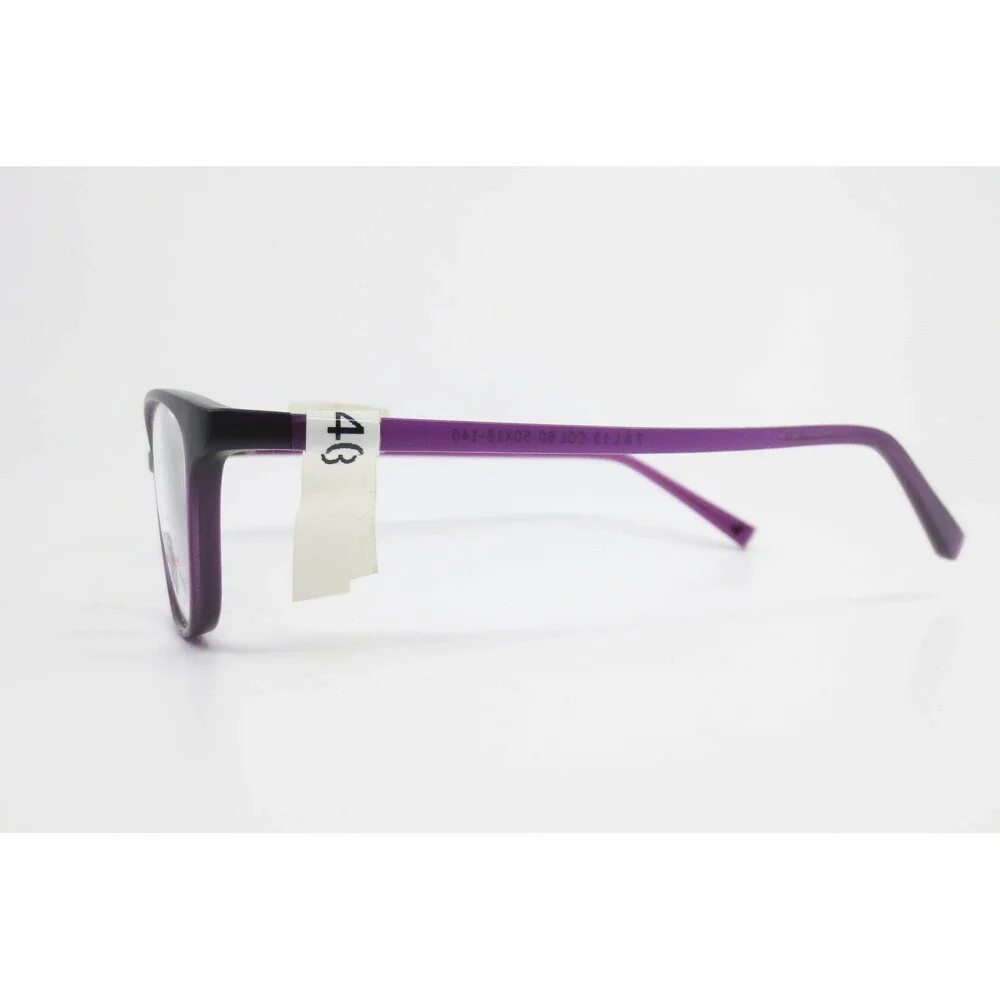 Truth & Love T&L 13 Eyeglasses Purple Cat Eye Frames Col 80 50-16-140 Demo